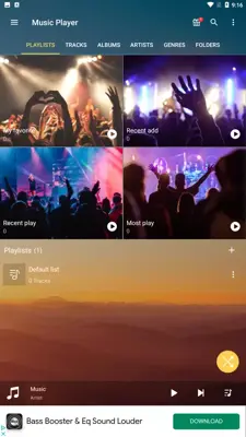 Music Player android App screenshot 1